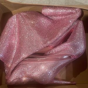 Steve madden vivienne pink boots! 8.5.